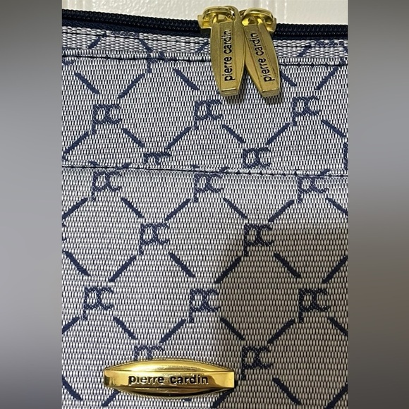 Pierre Cardin Logo Tote, Laptop Pocket, Travel Weekend Bag, Large Purse - Picture 3 of 16